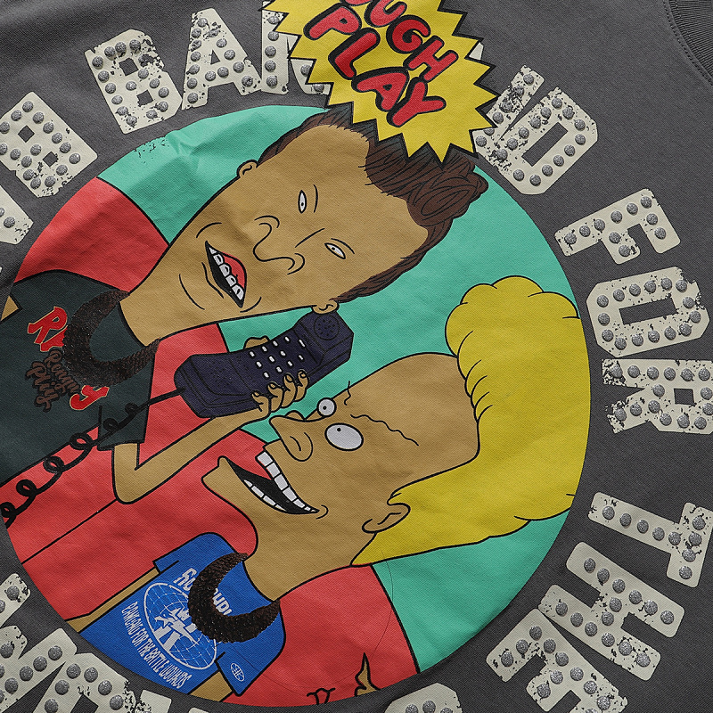 R062P60，RoughPlay Beavis Butthead Van T-shirt