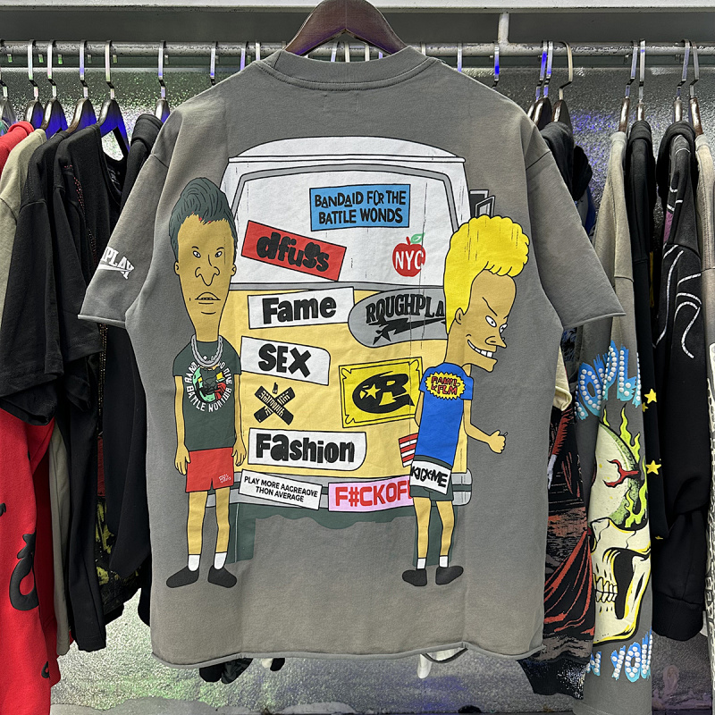 R062P60，RoughPlay Beavis Butthead Van T-shirt