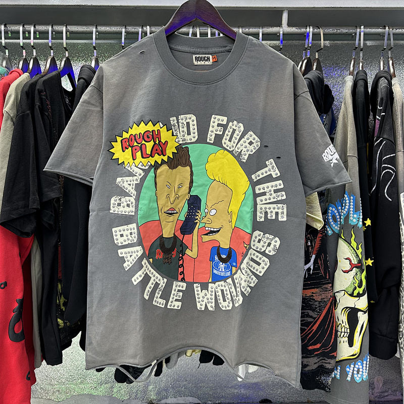 R062P60，RoughPlay Beavis Butthead Van T-shirt