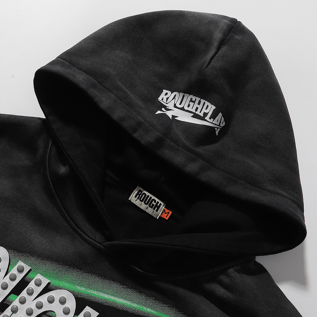 R201P110，RoughPlay In car Hoodie