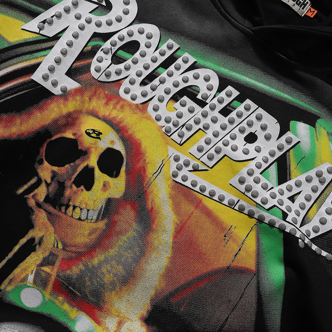 R201P110，RoughPlay In car Hoodie