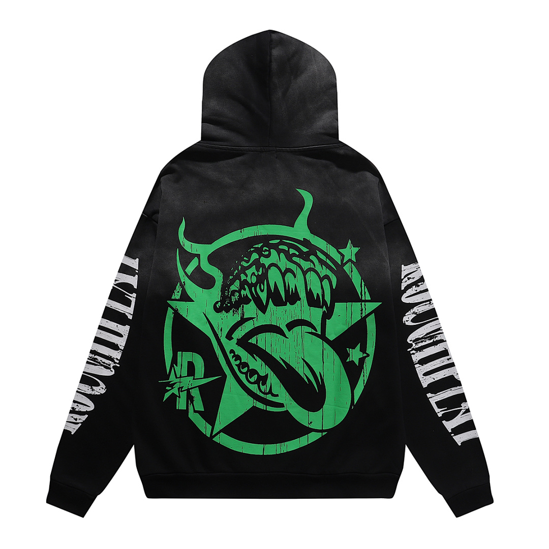 R201P110，RoughPlay In car Hoodie