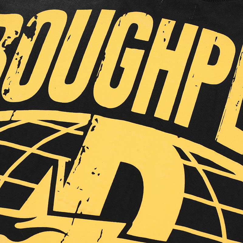 R117# P88 RoughPlay Slime Long Sleeve白墨直喷烫钻高品质长袖