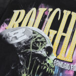 R117# P88 RoughPlay Slime Long Sleeve白墨直喷烫钻高品质长袖