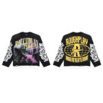 R117# P88 RoughPlay Slime Long Sleeve白墨直喷烫钻高品质长袖