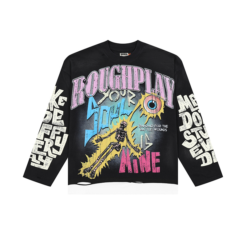 yupoo_41381_08c95d48.jpg R115# P88 RoughPlay Soul Is Mine LongSleeve最新欧美街头潮牌直喷烫钻短袖长袖