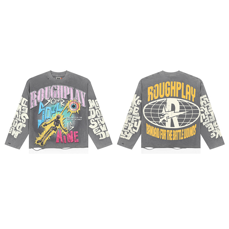 yupoo_41381_506b8662.jpg R115# P88 RoughPlay Soul Is Mine LongSleeve最新欧美街头潮牌直喷烫钻短袖长袖