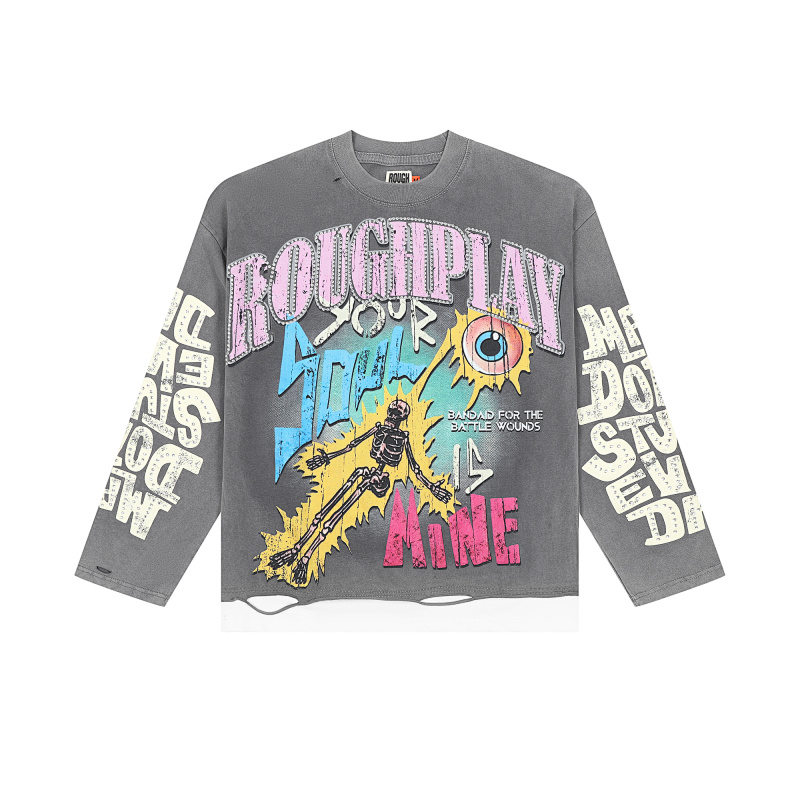 yupoo_41381_5a3c84df.jpg R115# P88 RoughPlay Soul Is Mine LongSleeve最新欧美街头潮牌直喷烫钻短袖长袖