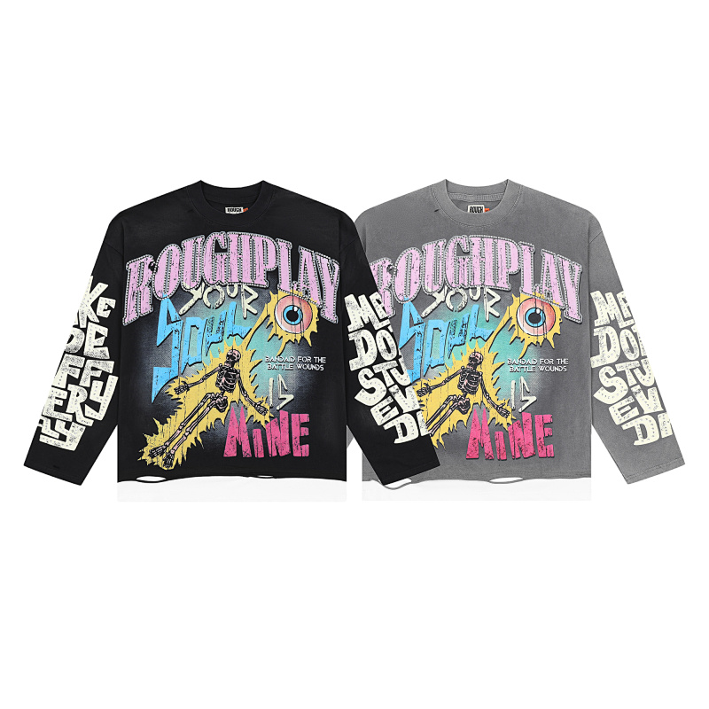 yupoo_41381_71760552.jpg R115# P88 RoughPlay Soul Is Mine LongSleeve最新欧美街头潮牌直喷烫钻短袖长袖