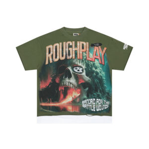 yupoo_41417_184d4ea8.jpg R121# P65 RoughPlay Island T-Shirt (OLIVE) 2026ss最新美国潮牌白墨直喷烫钻短袖T恤