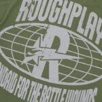 R121# P65 RoughPlay Island T-Shirt (OLIVE) 2026ss最新美国潮牌白墨直喷烫钻短袖T恤