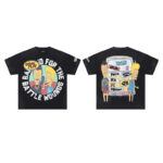 R512# P70 2026ss RoughPlay Beavis & Butthead Van T-Shirt最新街头潮牌烫钻白墨直喷短袖T恤