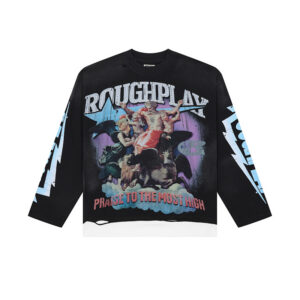 yupoo_41517_cd849239.jpg R116# P78 Rough Play Praise To Most High Long Sleeve白墨直喷高品质烫钻时尚长袖T恤