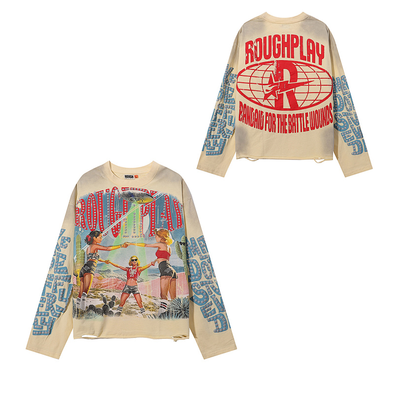编号R520，RoughPlay Together Long Sleeve