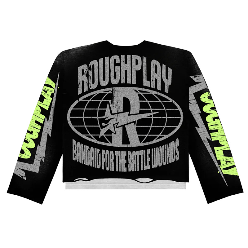 编号R552，RoughPlay Power Skull Long Sleeve