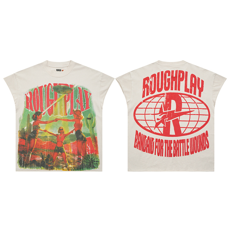 yupoo_41860_1cfbdede.jpg R807# P59 RoughPlay Together Sleeveless Tee 欧美潮牌烫钻简约时尚短袖