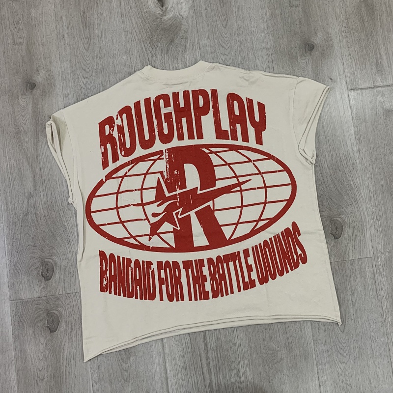 yupoo_41860_63687e52.jpg R807# P59 RoughPlay Together Sleeveless Tee 欧美潮牌烫钻简约时尚短袖