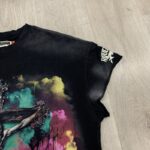 yupoo_41960_1d2966bb.jpg R803# P70 RoughPlay We Trust CutOff Sleeves(BRN) 美潮白墨直喷烫钻短袖