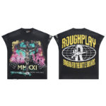 yupoo_41960_346b902d.jpg R803# P70 RoughPlay We Trust CutOff Sleeves(BRN) 美潮白墨直喷烫钻短袖