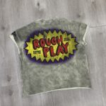 R801# P65  RoughPlay Beavis & Butt-Head tee 烫钻马骝做旧时尚短袖T恤