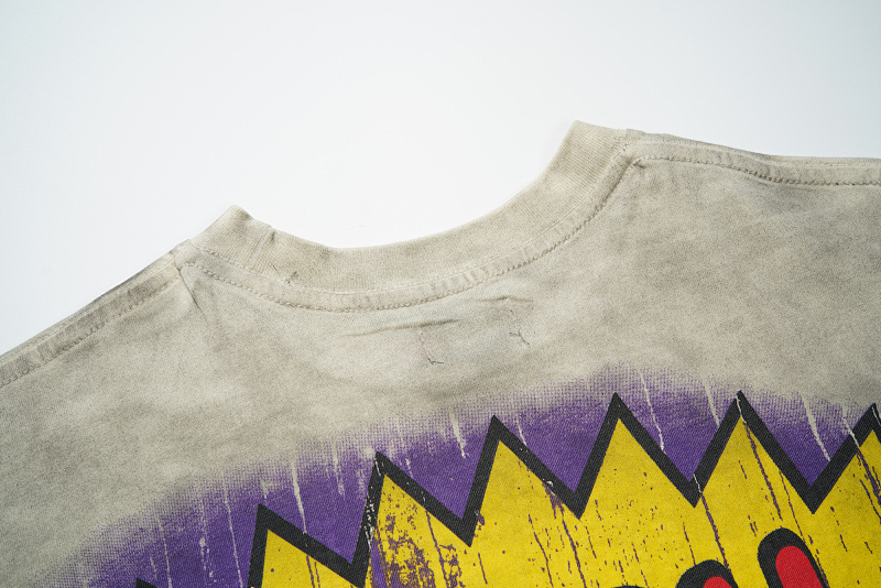 R801# P65  RoughPlay Beavis & Butt-Head tee 烫钻马骝做旧时尚短袖T恤