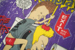 R801# P65  RoughPlay Beavis & Butt-Head tee 烫钻马骝做旧时尚短袖T恤