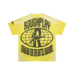 R508# P65 RoughPlay Skateboard T-Shirt with rhinestones美国纽约最新时尚街头潮牌镶钻短袖T恤
