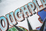 yupoo_42060_66c3e1d1.jpg R505# P72 RoughPlay NYC T-Shirt 洗水做旧白色破洞大幅闪亮带钻短袖T恤