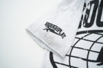 yupoo_42060_e9d2fdb8.jpg R505# P72 RoughPlay NYC T-Shirt 洗水做旧白色破洞大幅闪亮带钻短袖T恤