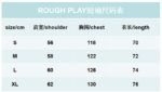 R503# P60 RoughPlay Madness T-Shirt 时尚街头美潮做旧短袖