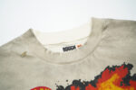 R503# P60 RoughPlay Madness T-Shirt 时尚街头美潮做旧短袖