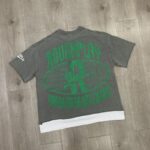 R109# P70  RoughPlay Beat The Odds 时尚潮牌破洞马骝洗水Vintage短袖T恤