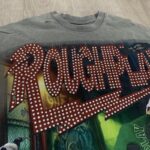 R109# P70  RoughPlay Beat The Odds 时尚潮牌破洞马骝洗水Vintage短袖T恤