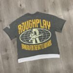 yupoo_42160_f79c92a6.jpg R108# P70 RoughPlay RockOut T-Shirt白墨直喷纯棉洗水烫钻短袖T恤
