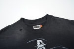 R107# P62 RoughPlay Ghost Face T-Shirt 欧美街头潮牌拼接短袖