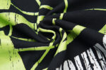 R107# P62 RoughPlay Ghost Face T-Shirt 欧美街头潮牌拼接短袖