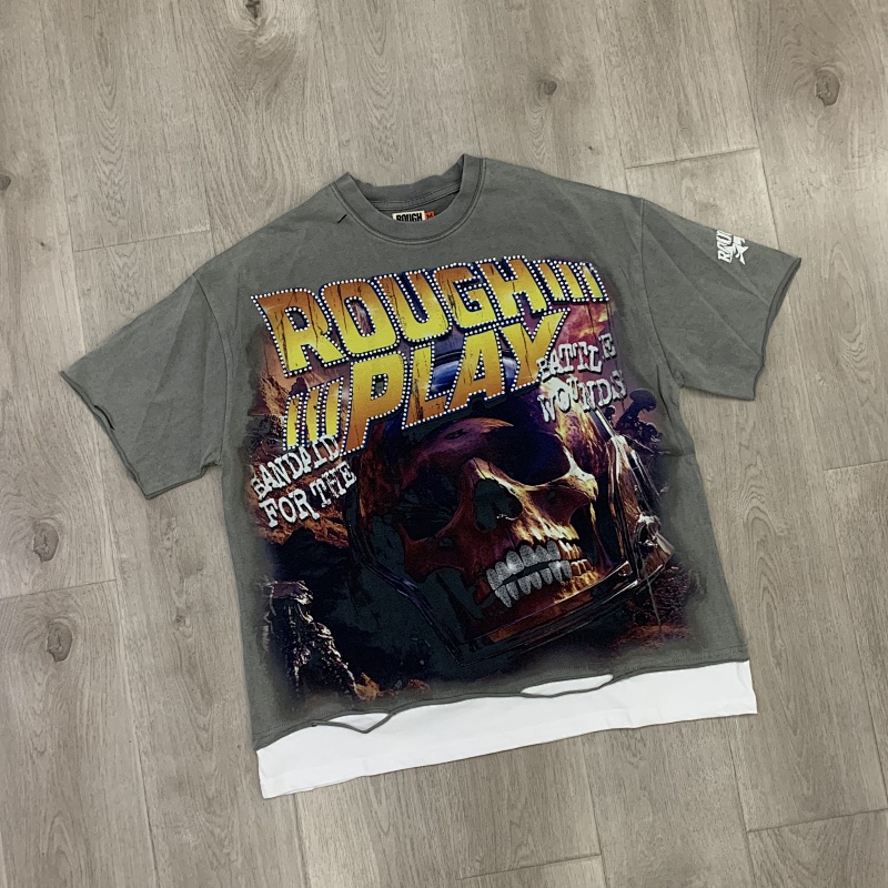 yupoo_42256_52eabddf.jpg R102#P70 RoughPlay Back 2 The Future 拼接街头潮牌短袖