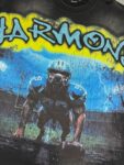 编号115 #P77 HARMONY New Age T-shirt 2026ss欧美最新潮牌白墨直喷烫钻洗水磨破做旧短袖T恤 码数：S  M  L  XL