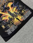 编号103 #P63 HARMONY New Age T-shirt 2026ss欧美最新潮牌白墨直喷烫钻洗水短袖T恤 码数：S  M  L  XL