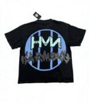 编号105 #P63 HARMONY New Age T-shirt 2026ss欧美最新潮牌白墨直喷烫钻洗水短袖T恤 码数：S  M  L  XL