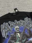 编号105 #P63 HARMONY New Age T-shirt 2026ss欧美最新潮牌白墨直喷烫钻洗水短袖T恤 码数：S  M  L  XL