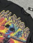 编号106 #P63 HARMONY New Age T-shirt 2026ss欧美最新潮牌白墨直喷烫钻洗水短袖T恤 码数：S  M  L  XL