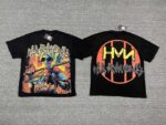 编号106 #P63 HARMONY New Age T-shirt 2026ss欧美最新潮牌白墨直喷烫钻洗水短袖T恤 码数：S  M  L  XL