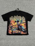 编号106 #P63 HARMONY New Age T-shirt 2026ss欧美最新潮牌白墨直喷烫钻洗水短袖T恤 码数：S  M  L  XL