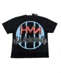 编号107 #P63 HARMONY New Age T-shirt 2026ss欧美最新潮牌白墨直喷烫钻洗水短袖T恤 码数：S  M  L  XL