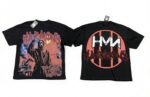 编号108 #P63 HARMONY New Age T-shirt 2026ss欧美最新潮牌白墨直喷烫钻洗水短袖T恤 码数：S  M  L  XL