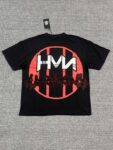 编号108 #P63 HARMONY New Age T-shirt 2026ss欧美最新潮牌白墨直喷烫钻洗水短袖T恤 码数：S  M  L  XL