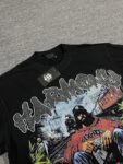 编号109 #P63 HARMONY New Age T-shirt 2026ss欧美最新潮牌白墨直喷烫钻洗水短袖T恤 码数：S  M  L  XL