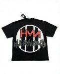 编号109 #P63 HARMONY New Age T-shirt 2026ss欧美最新潮牌白墨直喷烫钻洗水短袖T恤 码数：S  M  L  XL