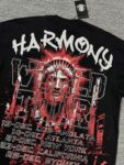 编号117 #P58 HARMONY New Age T-shirt 2026ss欧美最新潮牌印花烫钻洗水短袖T恤 码数：S  M  L  XL